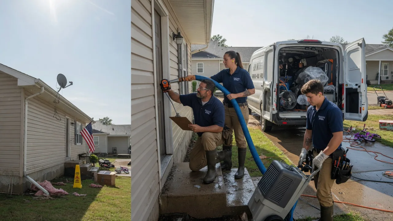 Ceiling Water Damage Restoration in Woodford, VA near me